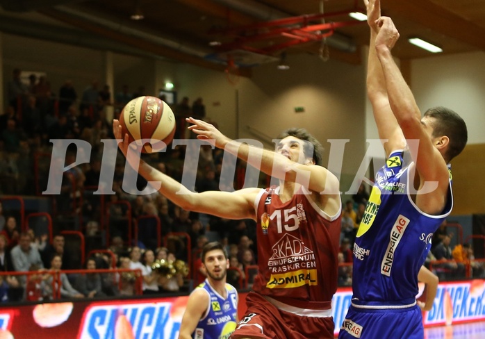 Basketball ABL 2017/18, Grunddurchgang 16.Runde Traiskirchen Lions vs. Gmunden Swans