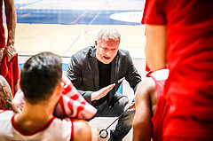 Basketball, bet-at-home Basketball Superliga 2020/21, Grunddurchgang, 16. Runde, Oberwart Gunners, BC Vienna, Luigi Gresta (Ass. Coach)