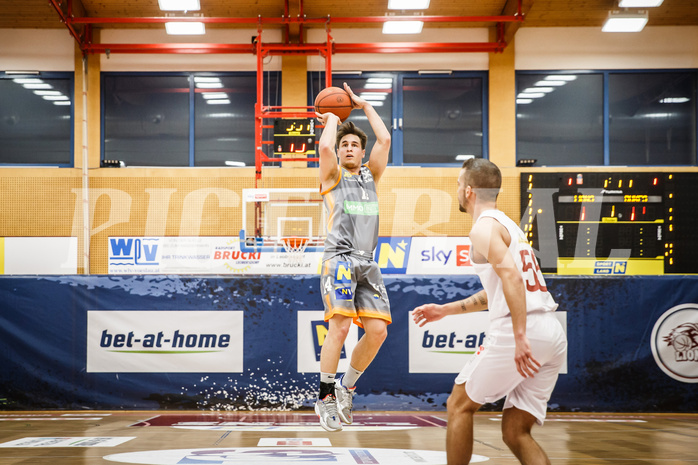 Basketball, bet-at-home Basketball Superliga 2021/22, Grunddurchgang18.Runde, Traiskirchen Lions, Klosterneuburg Dukes, Valentin Bauer (14)