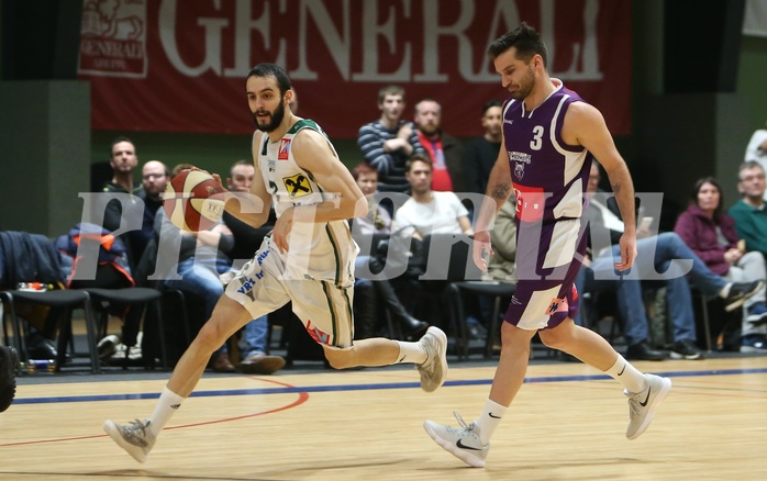 Basketball 2.Bundesliga 2017/18, Grundurchgang 21.Runde D.C. Timberwolves vs. Dornbirn Lions


