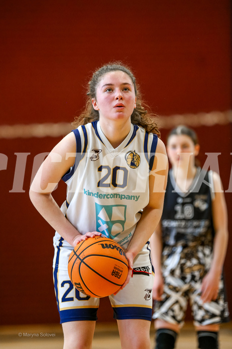 01.03.2025 Österreichischer Basketballverband 2024/25, SLWU16 WAT 3 Capricorns vs. VKL Vikings Swans