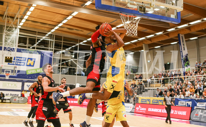 Basketball Superliga 20121/22, Grundducrhgang 2.Runde SKN St.Pölten vs. BC Vienna


