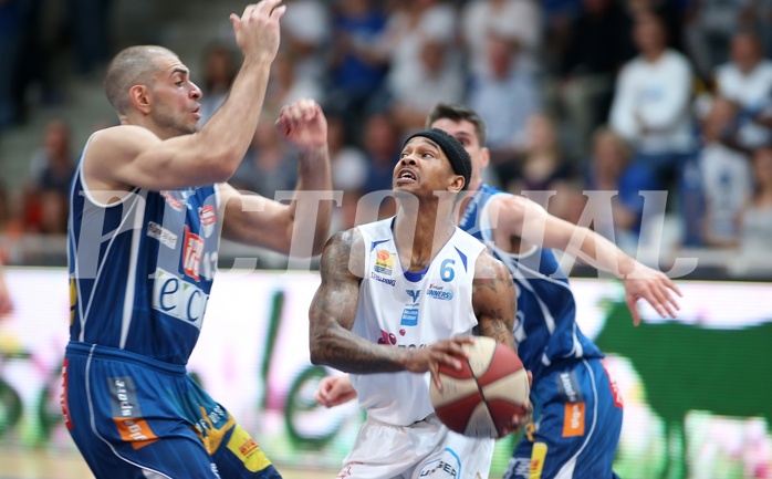 Basketball, ABL 2016/17 Playoff Finale Spiel 5 Oberwart Gunners vs Kapfenberg Bulls