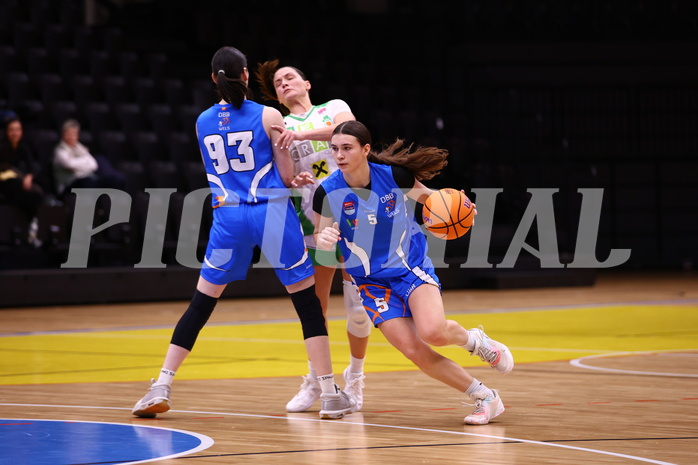 22.12.2024, Graz, Raiffeisen Sportpark, Basketball Damen Superliga 2024/25, Grunddurchgang, 10.Runde, UBI Holding Graz vs. DBB Wels