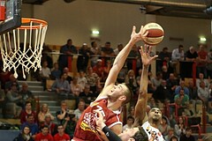 Basketball ABL 2015/16 Grunddurchgang 35.Runde Traiskirchen Lions vs. WBC Wels