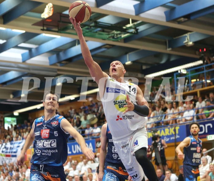 Basketball ABL 2017/18, Playoff Finale Spiel 3 Gmunden Swans vs. Kapfenberg Bulls 