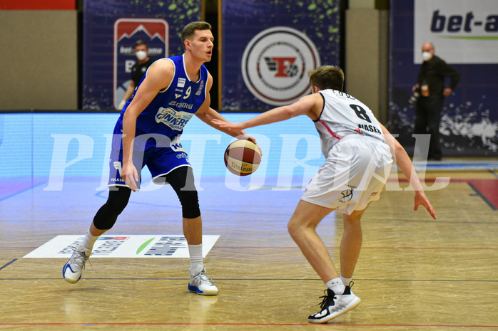 Basketball Superliga 2020/21, Platzierungsrunde 10. Runde Flyers Wels vs. Oberwart