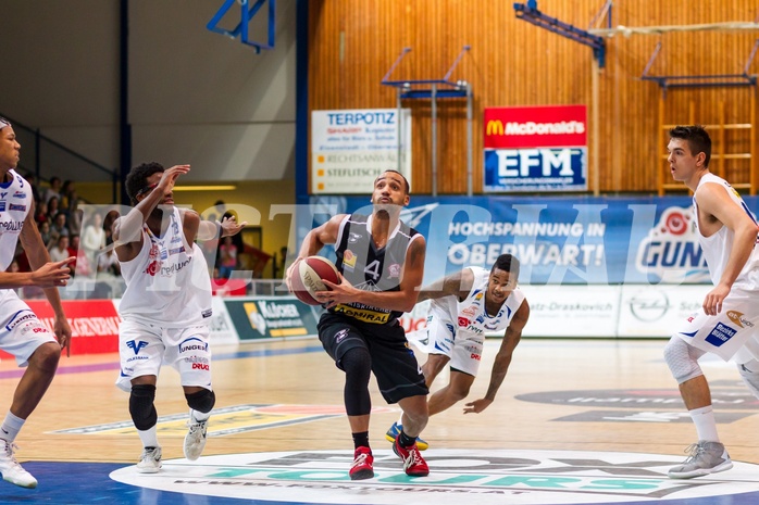 Basketball ABL 2015/16 Grunddurchgang 13.Runde Oberwart Gunners vs. Traiskirchen Lions