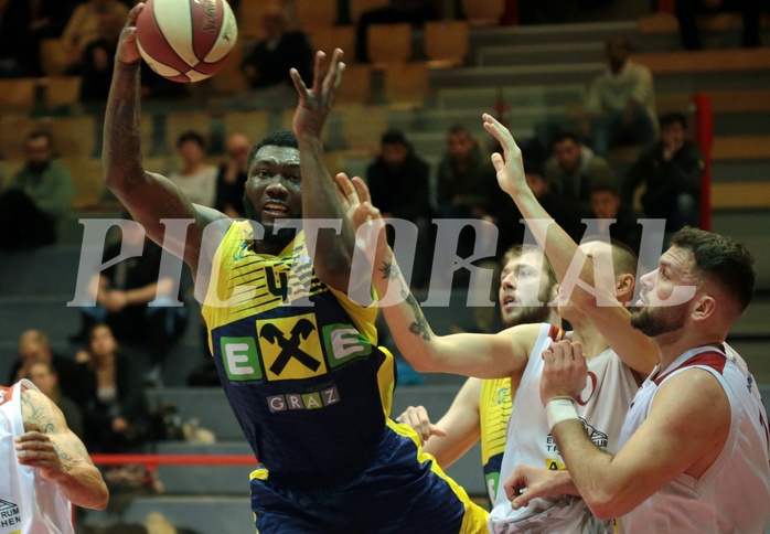 14.03.2019 Basketball ABL 2018/19 Gruunddurchgang 28.Runde Traiskirchen Lions vs UBSC Graz