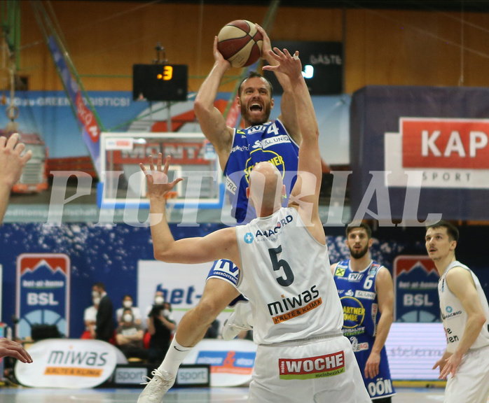Basketball Superliga 2020/21, Finale Spiel 4 Kapfenberg Bulls vs. Gmunden Swans