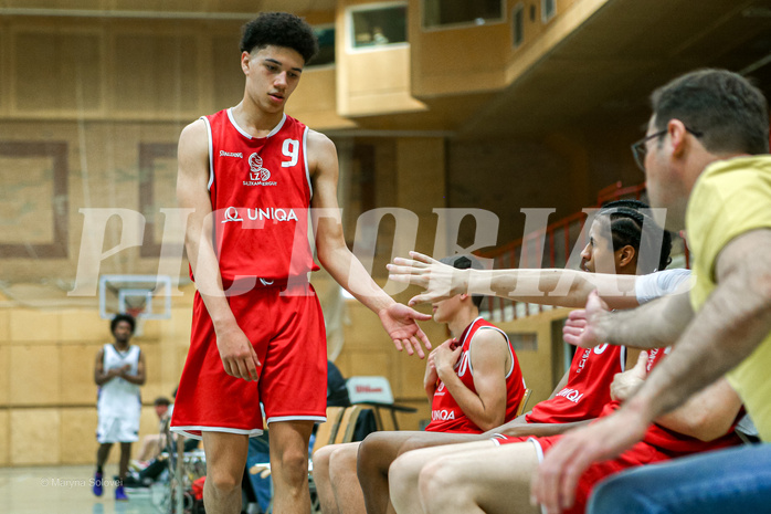 13.04.2025 Österreichischer Basketballverband 2024/25, SLMU19, Vienna United vs. SG Salzkammergut