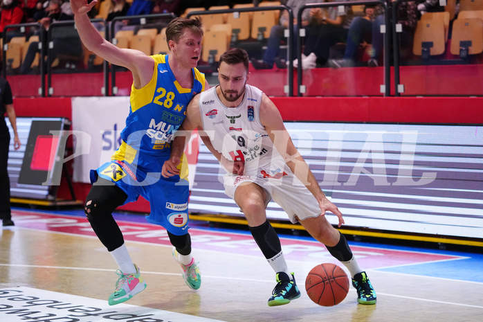 Basketball Superliga 2021/22, Grundduchgang 18.Runde , Kapfenberg Bulls vs. Klosterneuburg Dukes


