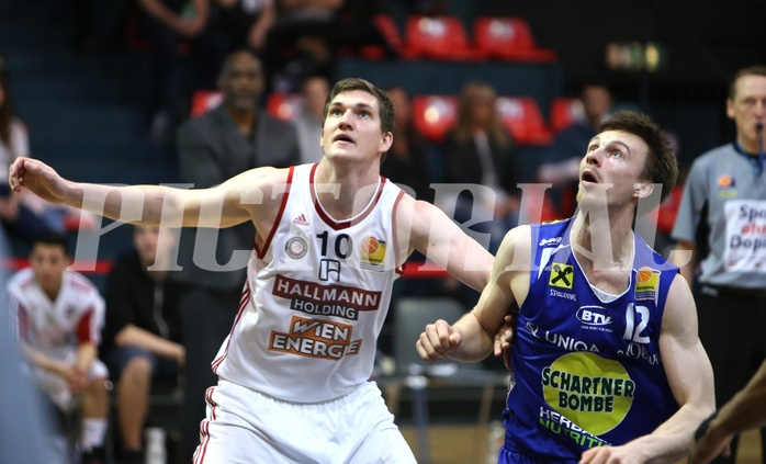 Basketball ABL 2016/17, Grunddurchgang 31.Runde BC Vienna vs. Gmunden Swans


