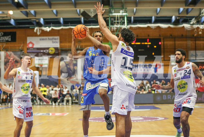 Basketball Superliga 2023/24, Grunddurchgang 20.Runde Gmunden Swans vs. SKN St. Pölten