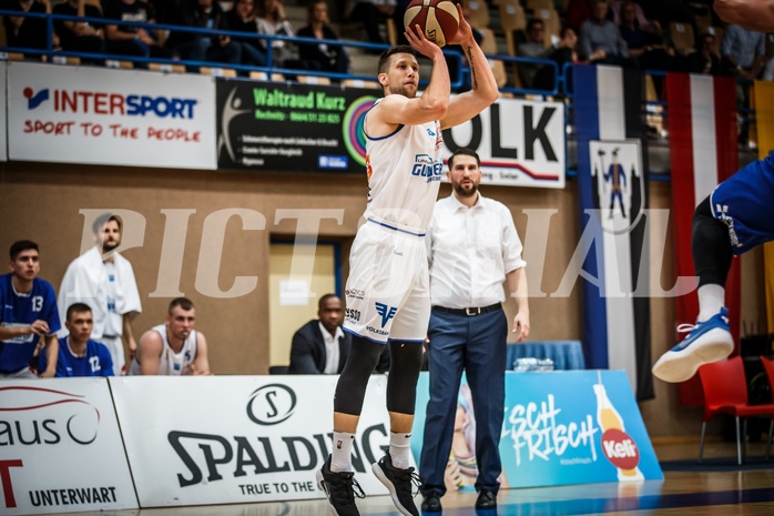 Basketball, ABL 2018/19, Playoff HF Spiel 2, , Gmunden Swans, Andrius Mikutis (5) Basketball, ABL 2018/19, Playoff HF Spiel 2, , Gmunden Swans, Andrius Mikutis (5)