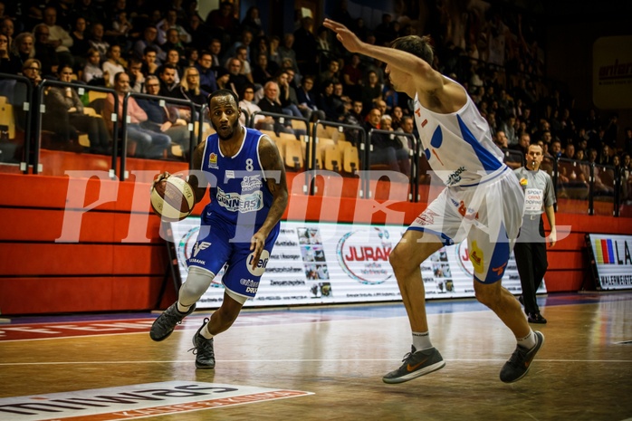 Basketball, ABL 2018/19, Grunddurchgang 16.Runde, Kapfenberg Bulls, Oberwart Gunners, Justin Coleman (8)