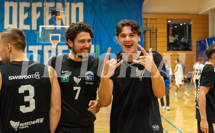 Basketball Zweite Liga 2024/25, Grunddurchgang 9.Runde Kufstein Towers vs. Raiders Tirol


