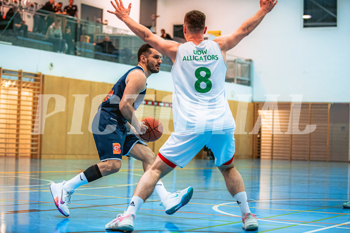 Basketball 2.Liga 2021/22, Grunddurchgang 19.Runde Deutsch Wagram vs. BBC Dragons