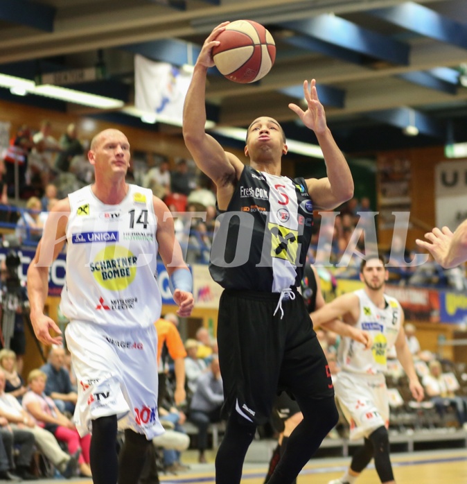 Basketball ABL 2017/18, Grunddurchgang 32.Runde Gmunden Swans vs. Flyers Wels