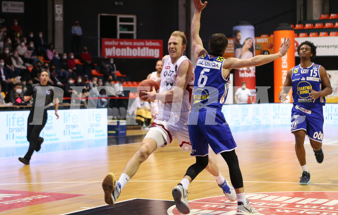 Basketball Superliga 2021/22, 3.Plazierungsrunde BC Vienna vs. Gmunden Swans