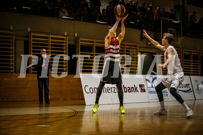 Basketball, 2.Bundesliga, Grunddurchgang 2.Runde, Mattersburg Rocks, Villach Raiders, Nino Gross (91)