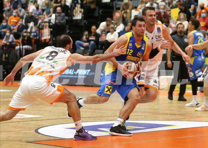 Basketball Superliga 20120/21, Grunddurchgang 2.Runde Klosterneuburg Dukes vs. SKN St.Pölten


