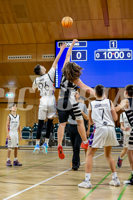 12.01.2025 Österreichischer Basketballverband 2024/25, SLMU14, SU Döbling vs Vienna Giants
