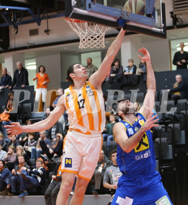 Basketball ABL 2016/17, Grunddurchgang 24.Runde BK Dukes Klosterneuburg vs. UBSC Graz


