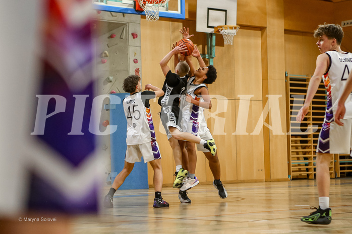 01.02.2025 Österreichischer Basketballverband 2024/25, SLMU16, Post SV Wien vs. BBC Nord Dragonz