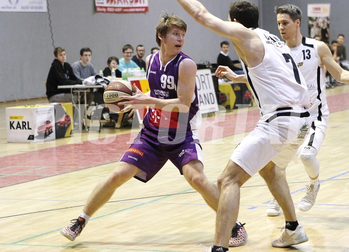 Basketball 2.Bundesliga 2017/18 Grunddurchgang 18.Runde  Jennersdorf Blackbirds vs Vienna Timberwolves