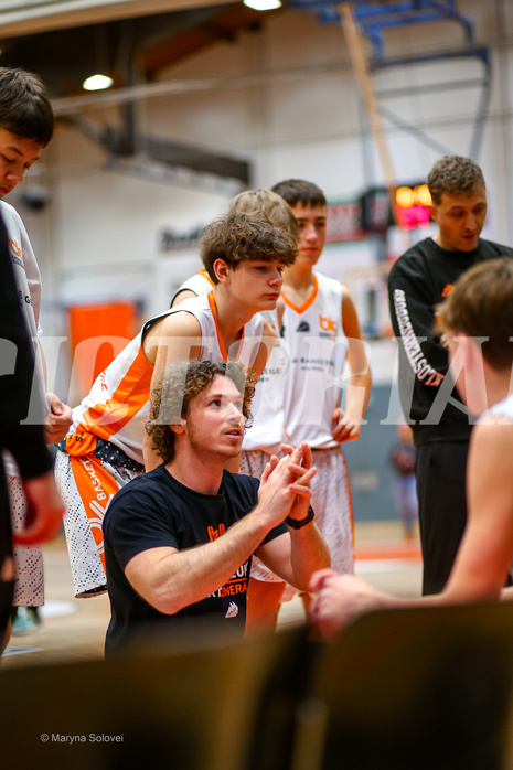 14.12.2024 Österreichischer Basketballverband 2024/25, SLMU16, Basket Dukes vs. Raiders Tirol BLACK
