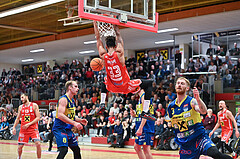 Basketball, Superliga 2024/25, Grunddurchgang 14.Runde, Flyers Wels vs. UBSC Graz,
