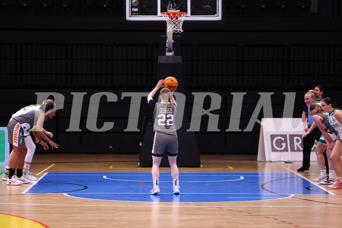 23.03.2024, Graz, Raiffeisen Sportpark, Basketball Damen Superliga 2023/24, Semifinale, Spiel 2, UBI Holding Graz - BK Raiffeisen Duchess Klosterneuburg, 23.03.2024, Graz, Raiffeisen Sportpark, Basketball Damen Superliga 2023/24, Semifinale, Spiel 2, UBI Holding Graz - BK Raiffeisen Duchess Klosterneuburg,