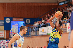 Basketball Superliga 2024/25, 6.Plazierungsrunde Oberwart Gunners vs. UBSC Graz


