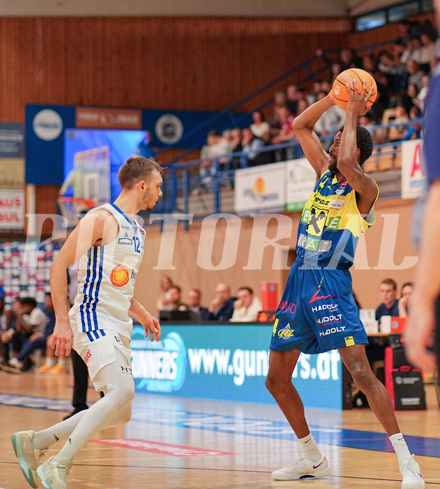 Basketball Superliga 2024/25, 6.Plazierungsrunde Oberwart Gunners vs. UBSC Graz