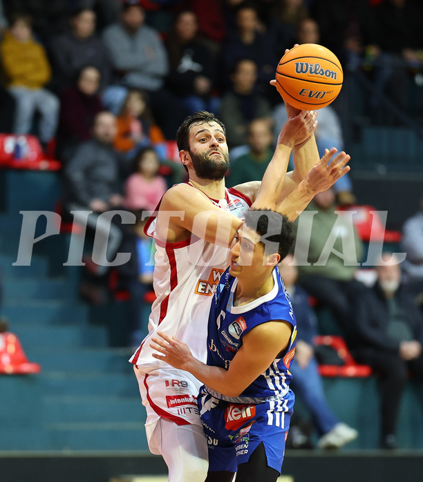 Basketball Superliga 2024/25, Gruunddurchgang 18.Runde BC Vienna vs. Oberwart Gunners


