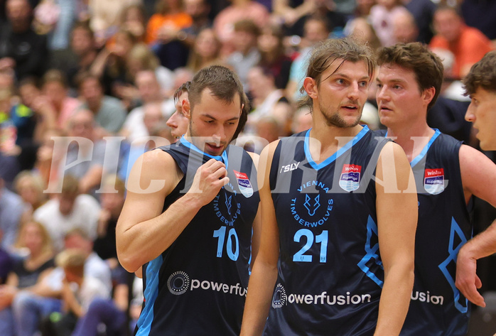 Basketball Superliga 2023/24, Grunddurchgang 4.Runde Klosterneuburg Dukes vs. Vienna Timberwolves
