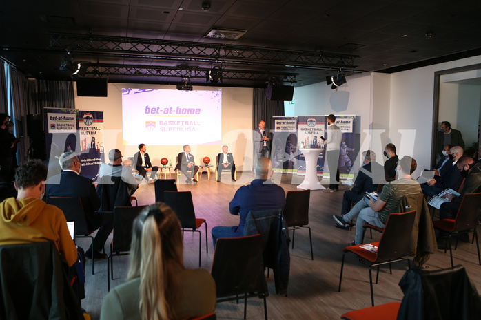 Basketball Superliga 2020/21, Pressekonferenz, Ligastart vs. 


