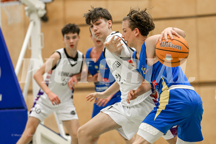 27.04.2025 Österreichischer Basketballverband 2024/25, SLMU16, VF Vienna United vs. SKN St. Pölten