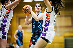 Basketball, Win2Day Basketball Damen Superliga 2023/24, Grunddurchgang 6.Runde, Vienna United, Vienna Timberwolves, Viktoria Trailovic (15)