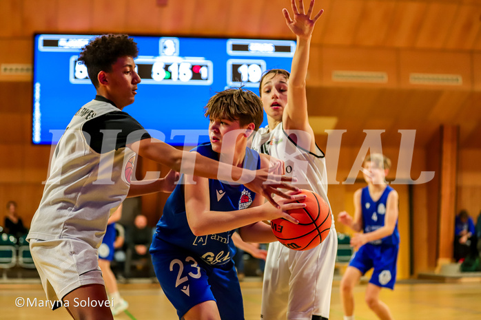 09.11.2024 Österreichischer Basketballverband 2024/25, SLMU14, Basket Flames WAT vs STARS Basketball