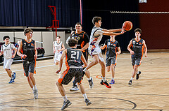 23.03.2025 Österreichischer Basketballverband 2024/25, SLMU16, Post SV Wien vs. Basket Dukes