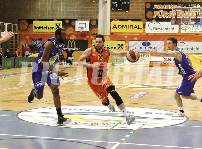 Basketball ABL 2016/17 Grunddurchgang 22.Runde  Fürstenfeld Panthers vs Gmunden Swans