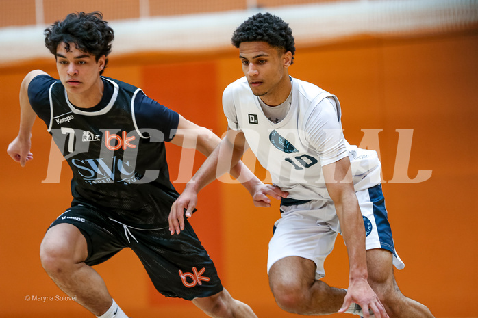26.01.2025 Österreichischer Basketballverband 2024/25, SLMU19, Vienna Timberwolves vs. Basket Dukes
