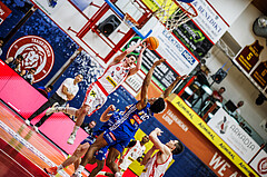 Basketball, Win2Day Superliga 2024/25, Playoffs, Halbfinale Spiel 2, Traiskirchen Lions, Oberwart Gunners, Benedikt Güttl (7)