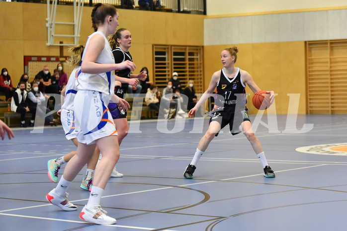 Basketball Superliga 2021/22, Grunddurchgang 12.Runde,DBB LZ OÖ vs Vienna United 