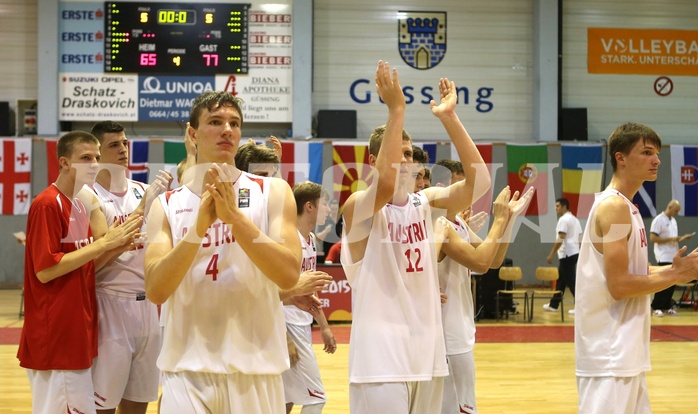 Basketball FIBA U18 European Championship Men 2015 DIV B Team Austria vs. Team Denmark


