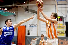 Basketball ABL 2017/18, Grunddurchgang 26.Runde BK Klosterneuburg Dukes vs. Oberwart Gunners