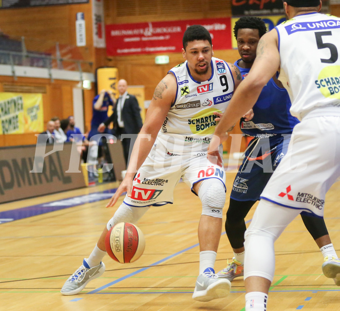 Basketball Superliga 2019/20,  4.Plazierungsrunde Gmunden Swans vs. Kapfenberg Bulls


