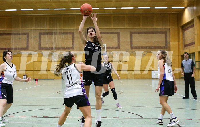 Basketball Damen Superliga 2022/23, Grunddurchgang 6.Runde Vienna United vs. Basket Flames